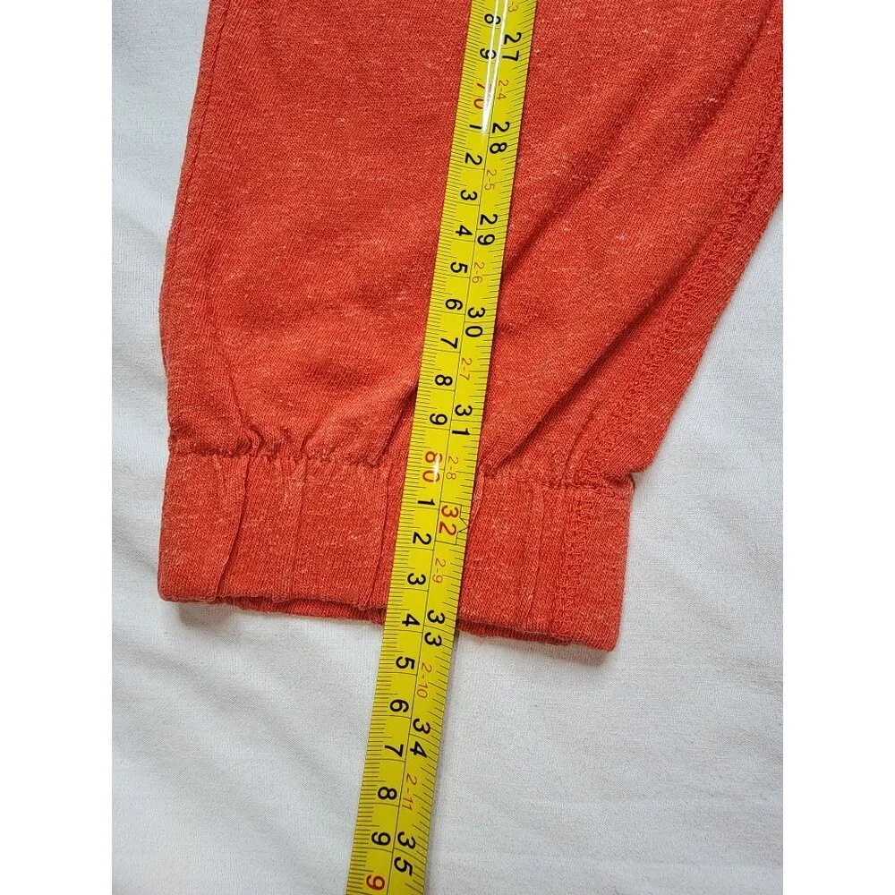 Nike Womens Elastic Waist‎ Cropped Pants size Medium Red